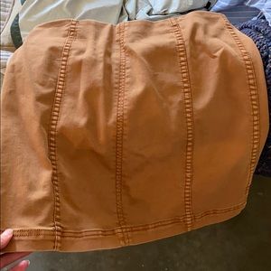 Free people bodycon skirt